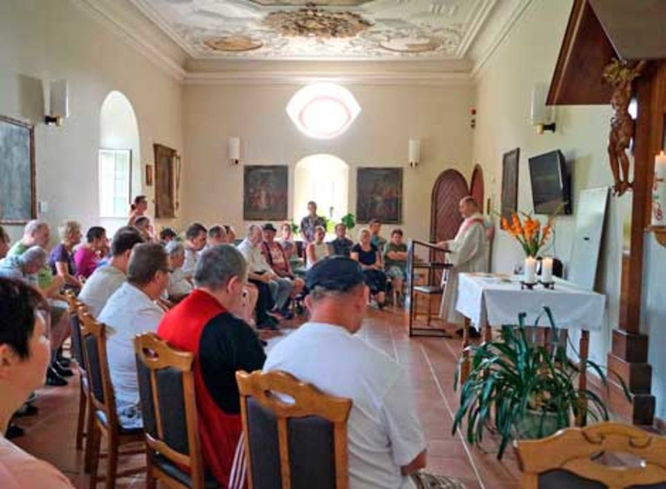 Patronatsfest im Kloster Beuren, einem Wohnheim für Menschen mit Behinderung