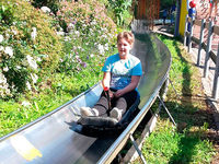Die Sommerrodelbahn war ein echtes Erlebnis für die Kinder des Kinder- und Jugendheimes St. Josef aus Heiligenstadt
