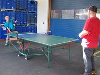 Das Tischtennisturnier der Eichsfelder Werkstätten beim Behindertensportfest