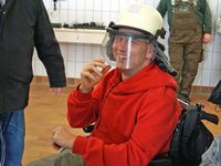 Feuerwehrinterkationstag für Menschen mit Behinderung - Eichsfelder Werkstätten besuchen die Heiligenstädter Feuerwehr